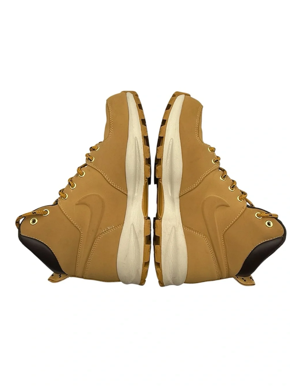 Nike Manoa Leather Boots Haystack Wheat Men’s 9 Water Resistant